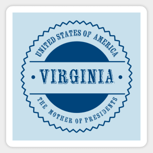 Virginia State Sticker